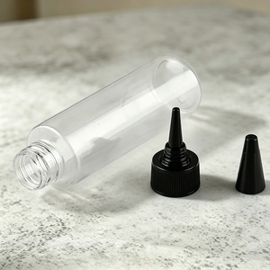 100ml Hair Oil <b>Squeeze</b> Packaging <b>Bottles</b> <b>Plastic</b> Round <b>Bottle</b> Lotion Pump <b>Bottle</b> Body Body Oil <b>Bottle</b> Custom Logo - Product Image 5