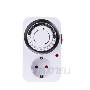 24 uur Programmeerbare <span class=keywords><strong>Timer</strong></span> Schakelaar Universele Socket Mechanische <span class=keywords><strong>Timer</strong></span> 220V 16A Europa Plug EU plug EU socket - Product Image 1