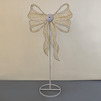 Éclairage de mariage LED : Lumière en forme de nœud pour décor de scène, toile de fond de fête de mariage, allée lumineuse, support lumineux