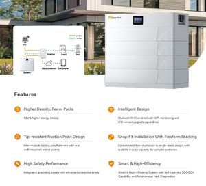 Nuovo HV impilabile 100Ah/24 s1p 15.36kWh batteria di accumulo di energia residenziale IP54 agli ioni di litio compatibile solare <span class=keywords><strong>BESS</strong></span> fino a 40kWh - Product Image 6