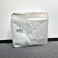 Sac de rangement avec logo personnalisé, unités, sacs d'emballage de grande capacité à fermeture éclair pour oreiller et couverture, vente en gros