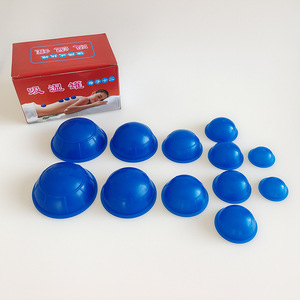 Customized vacuum cupping set, 12 cups, for adults, featuring silicone cupping for <b>back</b> joints, negative pressure moisture - Product Image 2