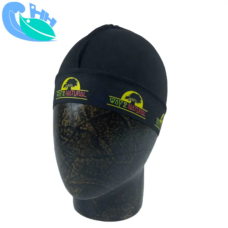 Модная мужская шелковая волнистая шапка с резинкой, шелковые банданы Durag для мужчин