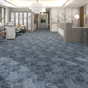 Alfombra de <span class=keywords><strong>pared</strong></span> a <span class=keywords><strong>pared</strong></span> con mechones Rollo de alfombra de piso de hotel de auditorio de felpa suave gruesa para exposiciones - Product Image 3