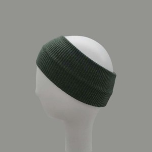 थोक ठोस रंग बुना हुआ खेल हेडबैंड कोरियन संस्करण लोचदार हेडबैंड खेल और फिटनेस हेडबैंड बुनाई हेयर बैंड - Product Image 5