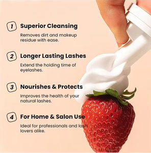 100 мл, чистая пена для ресниц, безгормональный шампунь, мусс в виде крема - Product Image 6