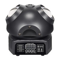 Lumières mobiles LED RGB 36W pour discothèque, club, DJ, bar, éclairage de scène, indice de protection IP33