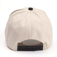 Gorra Snapback Plana de PVC Curvada con Logotipo Personalizado de Lujo OEM, Bordado 'A' a Granel, Bloques de Color, Ajustable, Unisex, Bordada