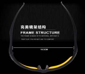 Gafas de Visión Nocturna Deportivas Protectoras Contra el Resplandor para Conductores de Automóviles, Gafas de Sol para Conducir y Ciclismo, Gafas de Visión Nocturna para Hombre - Product Image 6