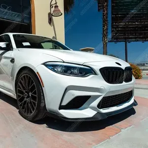 StarNav Pour F87 M2 2016 2017 2018 2019 2020 2021 3 Pièces Spoiler de Pare-chocs Avant Protection de Pare-chocs Accessoires Extérieurs - Product Image 5