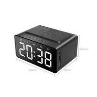 Muziekspeler Retro Bluetooth-luidspreker Nieuwste vintage klassieke 15W 10W draadloze oplader Grote volume wekker Draagbare luidspreker