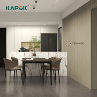 Couleur personnalisée E0/E1 de haute qualité Grain de bois mélamine papier stratifié contreplaqué panneau de particules MDF panneau de fibres de bois