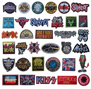 Fascia all'ingrosso ricamata in ferro su toppe tessuto distintivo Custom metallo <span class=keywords><strong>Band</strong></span> patch ricamato <span class=keywords><strong>Rock</strong></span> <span class=keywords><strong>Band</strong></span> per giacca - Product Image 2