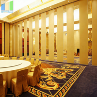 Cloison mobile insonorisée, cloison acoustique amovible pour hôtel, salle de conférence