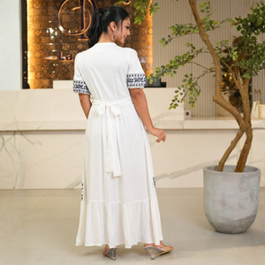 Elegante y Duradero Vestido Casual de Rayón Twill de 50 Pulgadas de Largo para Mujer - Product Image 6