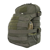 Sac de rangement pour casque tactique haute performance SIVI, sac d'accessoires MOLLE en nylon 500D pour équipement professionnel de plein air