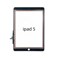 Para Apple iPad5 iPad6 iPad 5 iPad 6 5th 6th 2017 2018 A1822 A1823 A1893 A1954 Sensor de digitalizador de pantalla táctil Panel de vidrio exterior