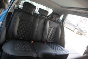 卸売ポリエステルPVCPUピュアハーフレザーシートクッションカーシートカバーユニバーサル - Product Image 3