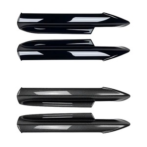 B-<span class=keywords><strong>M</strong></span>-W E90 E91 3系2005-08款前大灯装饰盖贴纸改装适用于320i 330i亮黑色外观配件 - Product Image 4