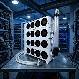 ชุดระบายความร้อนด้วยน้ำคุณภาพสูง 15KW สำหรับอุปกรณ์หลายชนิด พร้อมพัดลมโอเวอร์คล็อก ระบบระบายความร้อนด้วยของเหลว กล่องทำความเย็น ช่วยกระจายความร้อน - Product Image 1