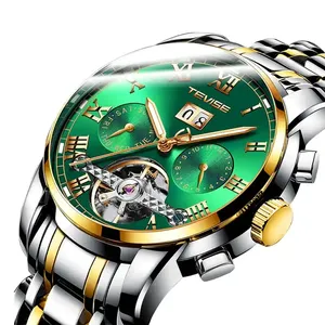 Relojes de Pulsera TEVISES 9005 con Manecillas Luminosas, Resistentes al Agua, para Negocios, con Gran Tourbillon, Automáticos y Mecánicos para Hombre - Product Image 2