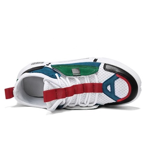 2020 nuovo design colorato maschile in pelle scamosciata traspirante skateboard scarpe sportive moda <span class=keywords><strong>uomo</strong></span> <span class=keywords><strong>sneakers</strong></span> - Product Image 4