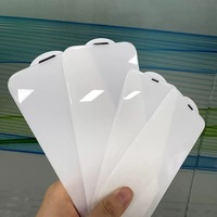 Protection d'écran en verre trempé 3D Arc super grand format haute transparence 9H ESD 300C pour iPhone 17 Pro Max 16