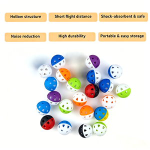 Balles de golf d'entraînement OEM ODM en EVA creuses, durables, de haute qualité, mini-balles souples pour entraînement en intérieur, balles de golf pour swing, logo personnalisé - Product Image 3