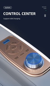 Sillón de Masaje Inteligente de Cuero Real con Conexión USB, Control Remoto para el Cuerpo, Estilo Moderno, Muebles de Lujo para el Hogar, Comercial, Saludable - Product Image 3