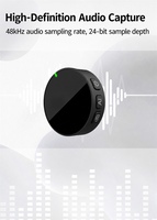 Microphone d'interview sans fil à faible latence (16 ms) avec réduction de bruit IA et écran LED de 1,5 pouce pour enregistrement de conférence – Vente directe usine