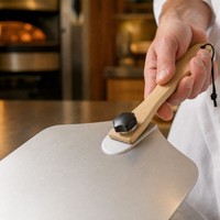 Pelle à pizza carrée pliable de 12 pouces pour restaurant et usage domestique, accessoires de pâtisserie, vente en gros