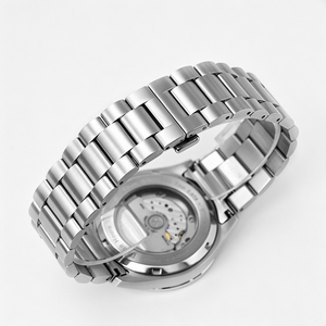 Reloj mecánico automático de lujo para hombre, caja de acero inoxidable 316L, esfera con relieve 3D, cristal de zafiro resistente a los arañazos - Product Image 2