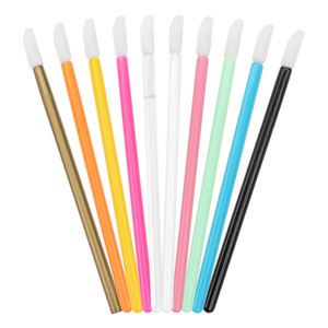 100 Unidades de Aplicadores Desechables para Brillo Labial, Varitas Huecas con Flocado para Lápiz Labial, Herramientas de Maquillaje Cosmético - Product Image 4