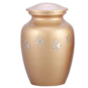 GREEN PAW PRINTS PET CREMATION <b>URNS</b> for HUMAN ASHES | DOG <b>URNS</b> | <b>CAT</b> <b>URNS</b> - Product Image 5