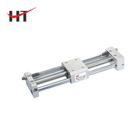 Cylindre sans tige à couplage magnétique CY1S 6 10 15 20 25 32 40 Type coulissant Mouvement fluide Alliage d'aluminium durable