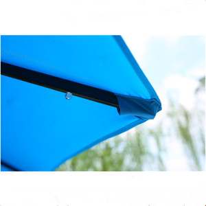 Outdoor <strong>Garden</strong> Solar LED <strong>Tilt</strong> Sun Umbrella With USB Charge Patio Aluminium <strong>Parasol</strong> for Sale - Product Image 4