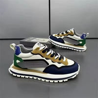 Veca 2025 - Zapatos Deportivos de Piel para Hombre, para Correr, Baloncesto, Invierno/Verano/Otoño, con Cordones, a la Moda, Casuales