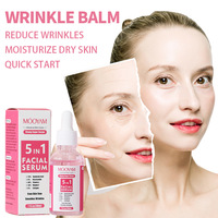 Nouveau sérum pour le soin de la peau, visage, 5 en 1, blanchissant, anti-âge, avec 30% de vitamine C, 5% de niacinamide, 10% de vitamine E
