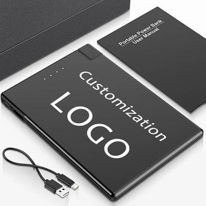 บางเฉียบ5000มิลลิแอมป์ชั่วโมงผ่าน CE แบตเตอรี่ลิเธียมโพลิเมอร์เกรด Li-Polymer แบตเตอรี่ของขวัญ Type C แบบพกพา2650มิลลิแอมป์ต่อชั่วโมง - Product Image 6