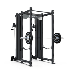 Máy tập thể hình đa năng Crossmax Full Half Power Rack 2023 tích hợp cáp kéo xà đơn, gắn tường - Product Image 2