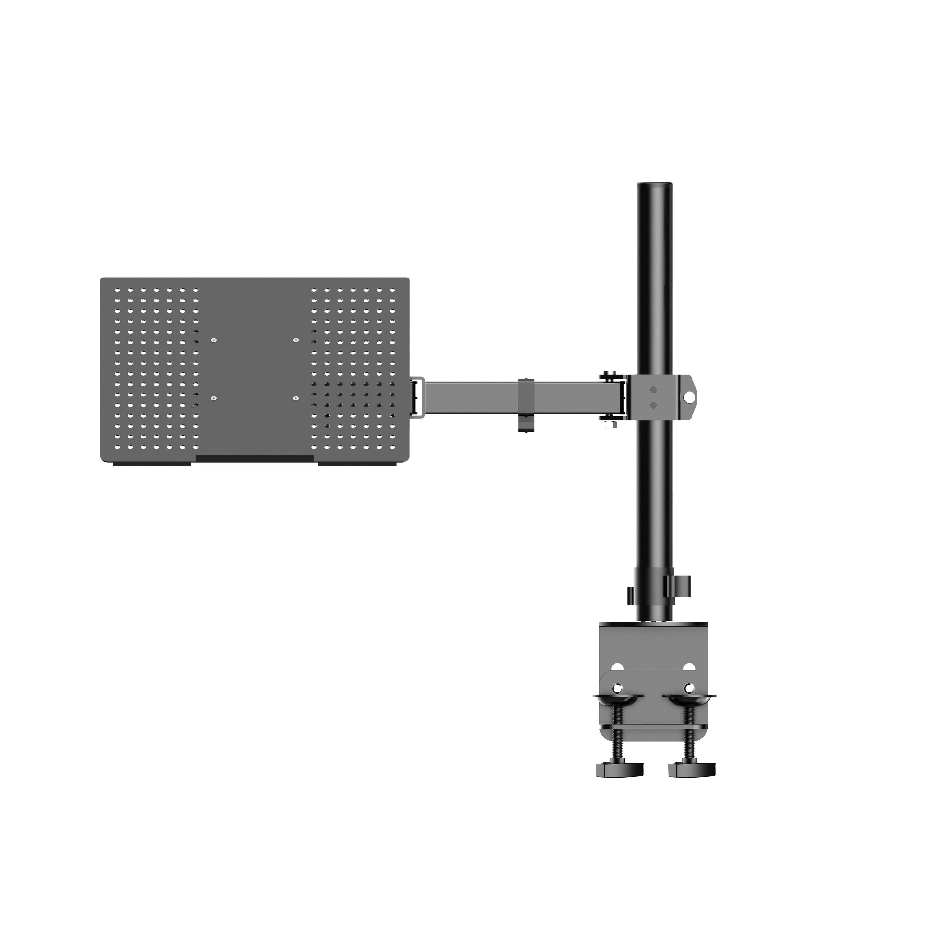 NBJOHSON VESA 100*100mm Hot Selling Adjustable Single LCD Monitor Mount <strong>Arm</strong> with <strong>Laptop</strong> Notebook Adaptor
