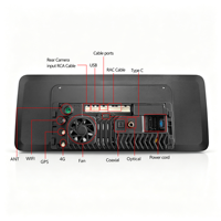 Estéreo para Auto Portátil Meihua de 12.3 Pulgadas 7870 con Android 13 y Amplificador para BMW X5 E70 X6 E71 CCC CIC, Navegación GPS, CarPlay