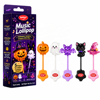 Op maat gemaakte OEM Bluetooth muziek lolly zingende snoepjes leuke kindersnack gepersonaliseerde smaak liedjes muziek lolly snoep