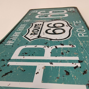 Placas de Matrícula de <span class=keywords><strong>Coche</strong></span> de Metal Personalizadas con Diseño Vintage Histórico, Placas de Registro de Vehículos Personalizadas para Decoración de Pared - Product Image 6