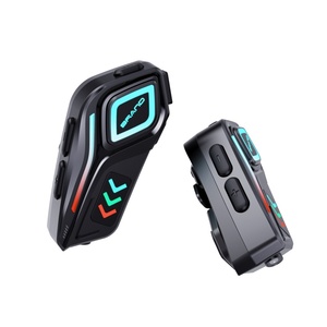 Auriculares Bluetooth para Cascos de Motocicleta, Intercomunicador para Cascos, Auriculares Inalámbricos para Cascos, Grabación de Conducción - Product Image 2