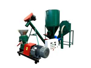 Hammermühle Schweinefutter Tierfutter Geflügelfutter Pelletproduktionslinie Maschinen für Geflügelfutter - Product Image 5