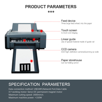 Nouvelle machine de découpe de papier autocollant A3, découpeuse d'étiquettes servo, traceur automatique, traceur de découpe de vinyle