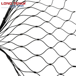 Maille tissée flexible de filet de câble métallique d'acier inoxydable d'AISI 304 316 <span class=keywords><strong>pour</strong></span> la coupe personnalisée d'armure toile de volière de balustrade de garde-corps - Product Image 6