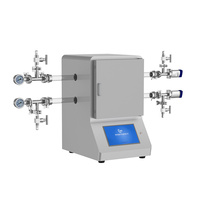 Factory 1200 Combined Box-Tube Furnace High Temperature Hybrid Water-Cooled for University Laboratory Heat Treatment