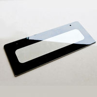 Protection d'écran en verre trempé Corn Gorilla Glass avec cadre noir imprimé en soie personnalisé, revêtement antireflet AR